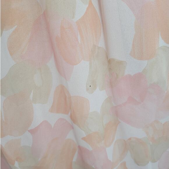 Sunlit 70s Floral Chiffon Dress—Pair with‎ Boots & Denim Jacket, Sz 10 - Picture 9 of 16